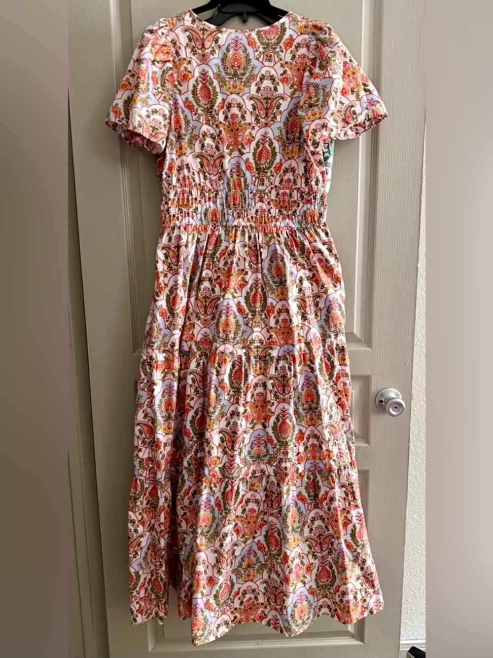 Anthropologie Somerset printed cotton maxi dress. Medium - Picture 11 of 12